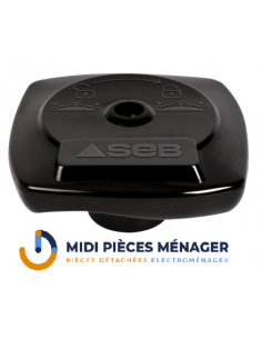 VOLANT NOIR COCOTTE MINUTE 8L INOX X1040002