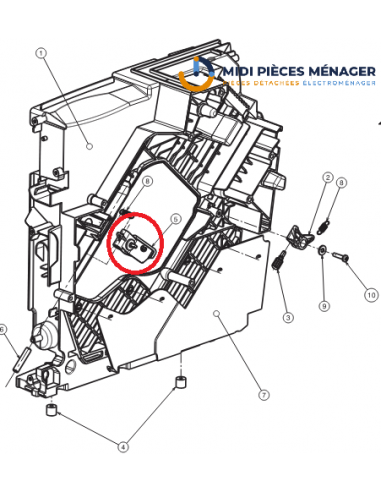 système compensatoire pour cafetière delonghi 7313295821