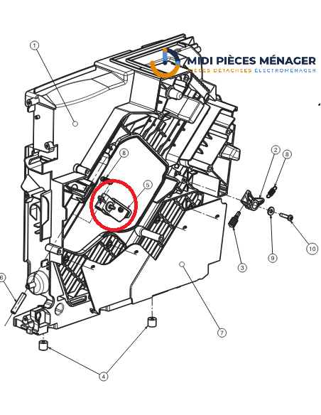système compensatoire pour cafetière delonghi 7313295821 système compensatoire pour cafetière delonghi 7313295821