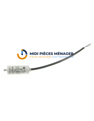 3,0UF-450V TWIN CABLE 250MM CONDENSATEUR