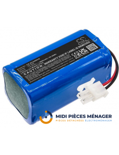 14,8V-2600MAH ACCU LI-ION COMPATIBLE POUR ASPIRATEUR ROBOT