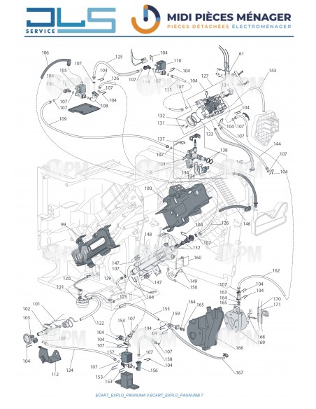 VUE ECLATEE DELONGHI ECAM650.85.MS VUE ECLATEE DELONGHI ECAM650.85.MS