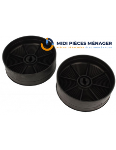 FILTRE CHARBON x2 POUR HOTTE ASPIRANTE 33005513