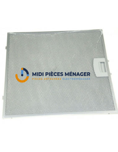 FILTRE MÉTALLIQUE ANTI-GRAISSE POUR HOTTE BOSCH SIEMENS 00362381