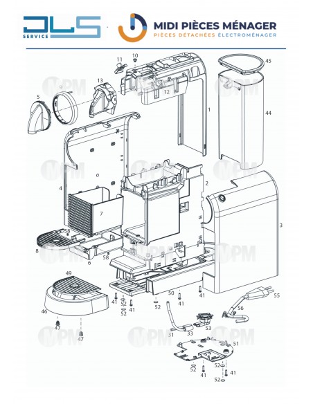 VUE ECLATEE DELONGHI EN167.B