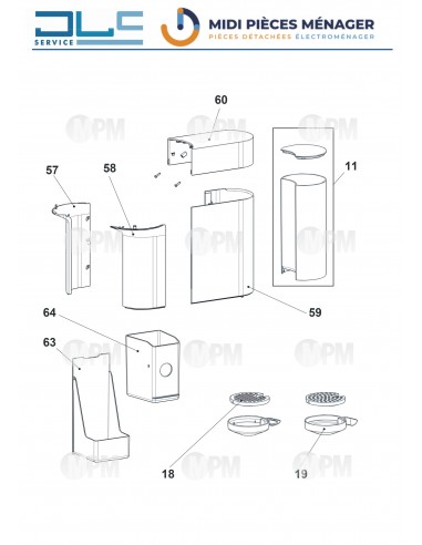 VUE ECLATEE DELONGHI ENV120.BM