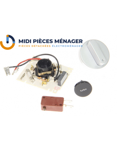 HOME Pièces de rechange ICS SWITCH MQ 220-240V 50-60HZ 800W 3,5A Blender Braun 7322310474