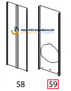 ÉTRIER POUR CLIMATISEUR DELONGHI AS00007435