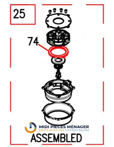 JOINT POUR CAFETIERE ARIETE AT4075594900