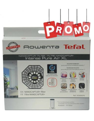 filtre nanocaptur purificateur d'air PU60 Rowenta XD6081F0