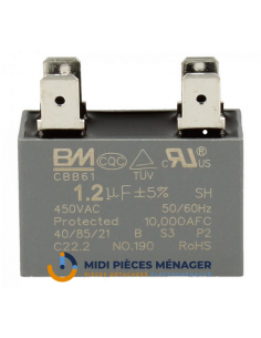 CONDENSATEUR 1,2UF 450V