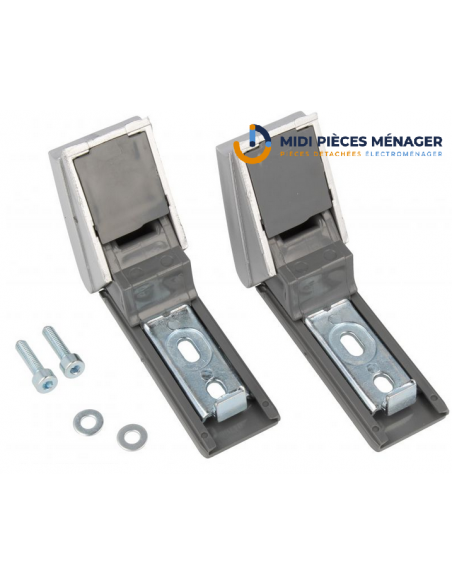 kit reparation poignee inox type radius R9 refrigerateur liebherr 959017800 kit reparation poignee inox type radius R9 refrigerateur liebherr 959017800