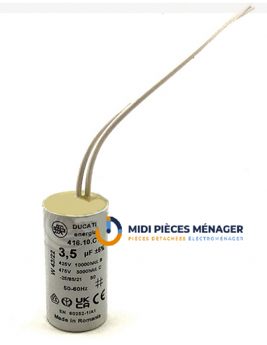 CONDENSATEUR 3.5uF AVEC FILS