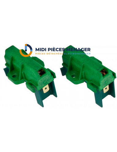 Kit de 2 charbons moteur lave linge beko 371202407