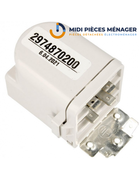 FILTRE ANTIPARASITE POUR SECHE LINGE BEKO 2974870200