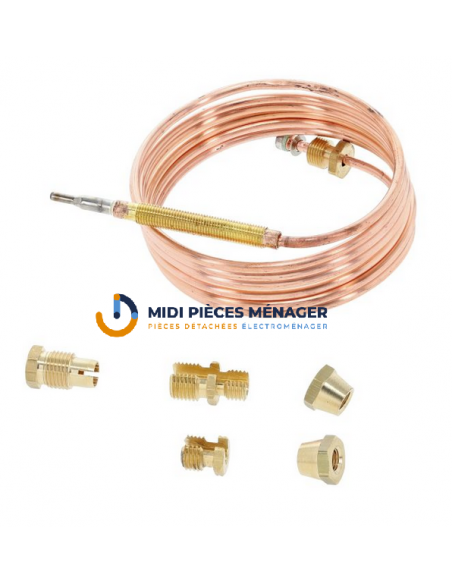 ENSEMBLE THERMOCOUPLE UNIVERSEL 150cm universel