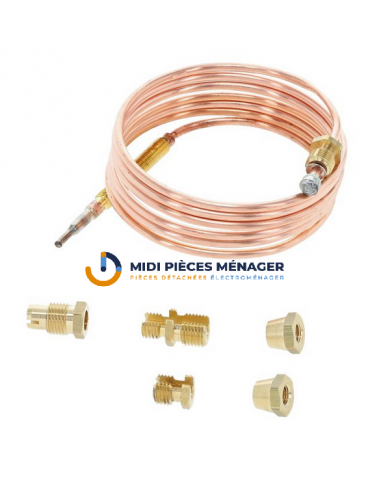 ENSEMBLE THERMOCOUPLE UNIVERSEL 150cm universel