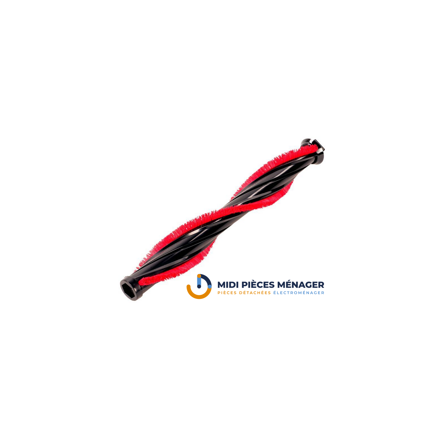 Lot De 2 Brosses Rouleaux De Rechange Pour Aspirateur Redkey W12 - Durables, Nettoyage Efficace | Compatible 3 En 1