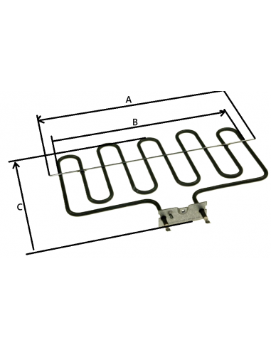 resistance de barbecue tefal TS-01022910