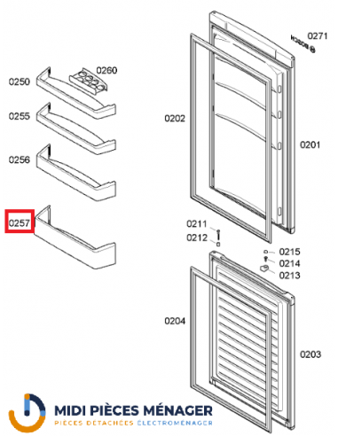 balconnet bouteilles refrigerateur congelateur...