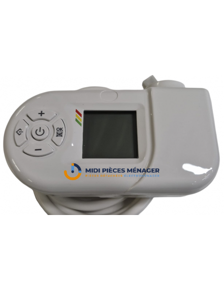 Boitier de commande TM18 blanc seche serviette delonghi