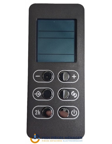 Telecommande anthracite Slim3 radiateur seche-serviette Delonghi