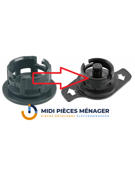 PALIER DE BRAS DE CYCLAGE SUPERIEUR POUR LAVE VAISSELLE ELECTROLUX 8070358018