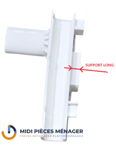 Fixation GAUCHE pour seche serviette GALBE delonghi 550S400400