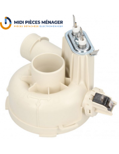 CAPOT DE POMPE + RÉSISTANCE 1800W POUR LAVE VAISSELLE 518861