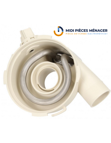 CAPOT DE POMPE + RÉSISTANCE 1800W POUR LAVE VAISSELLE 518861