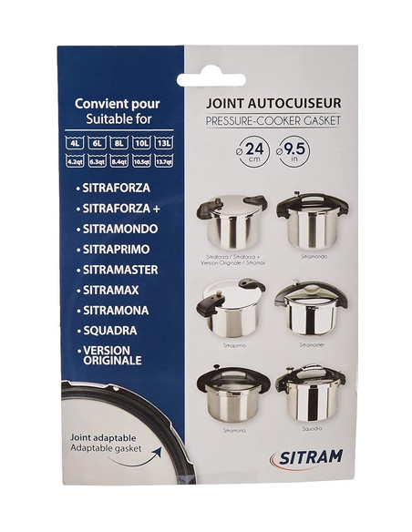 Joint 4, 6, 8, 10 litres autocuiseur sitram Sitraforza Sitramax 022134