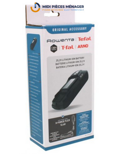 Batterie li-ion 25,2v pour aspirateur x-force rowenta ZR009712