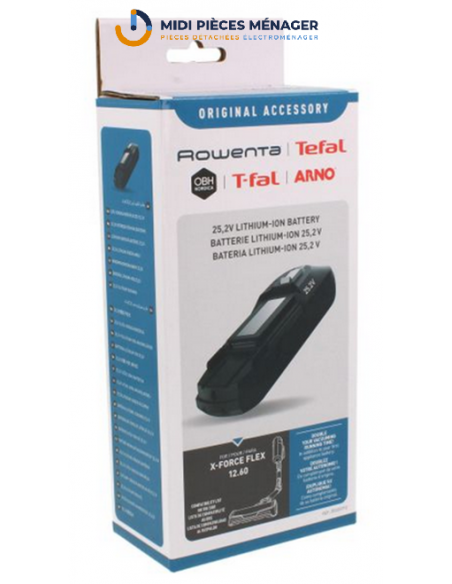 Batterie li-ion 25,2v pour aspirateur x-force rowenta ZR009712