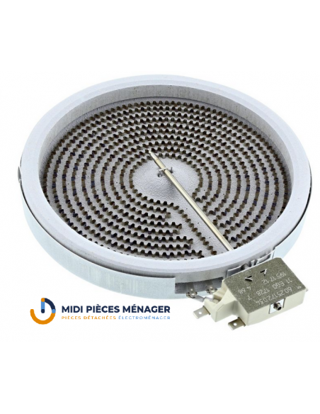 10.58111.044 FOYER RADIANT Ø180 1800W 230V