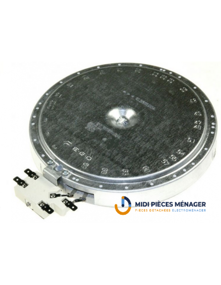 10.58111.044 FOYER RADIANT Ø180 1800W 230V