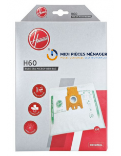 sacs microfibre pure epa H60 aspirateur HOOVER 35600392