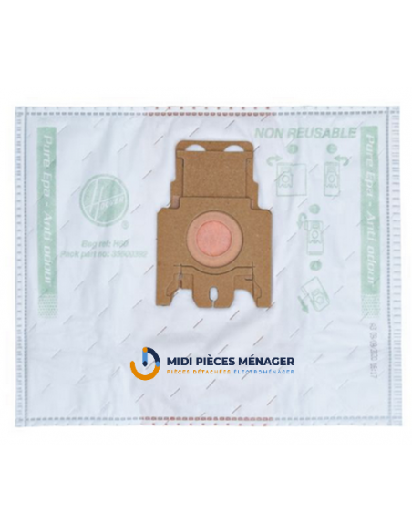 sacs microfibre pure epa H60 aspirateur HOOVER 35600392