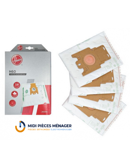 sacs microfibre pure epa H60 aspirateur HOOVER 35600392