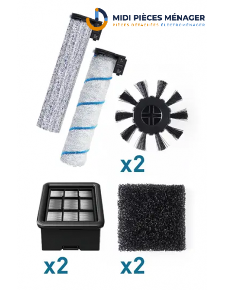 Kit accessoire pour aspirateur laveur x-clean 4 rowenta ZR335A00