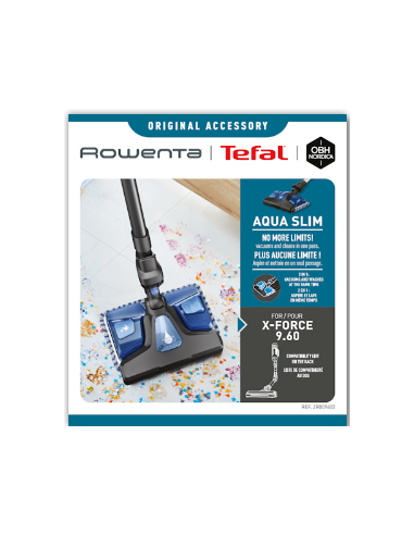 Brosse lavante Aqua Slim avec 2 lingettes pour...