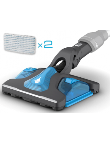 Brosse lavante Aqua Slim avec 2 lingettes pour l'aspirateur X-Force 9.60 ROWENTA ZR009602