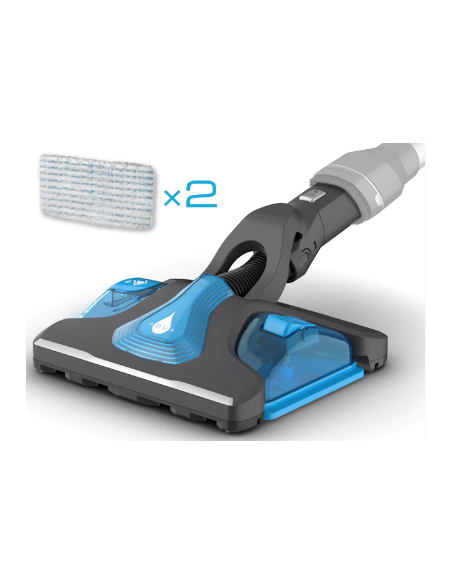 Brosse lavante Aqua Slim avec 2 lingettes pour l'aspirateur X-Force 9.60 ROWENTA ZR009602