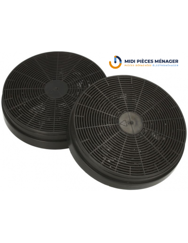 FILTRE A CHARBON (X2) POUR HOTTE ASPIRANTE 49037930