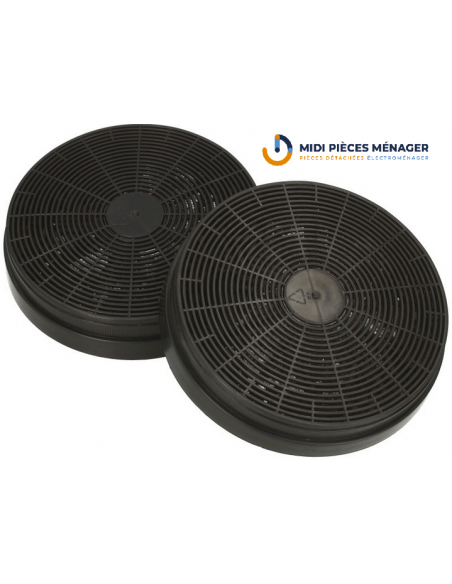 FILTRE A CHARBON (X2) POUR HOTTE ASPIRANTE 49037930
