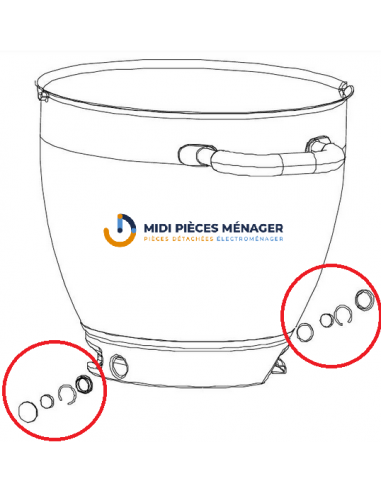 AIMANT DE BOL POUR ROBOT COOKING CHEF KW712873