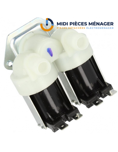 ELECTROVANNE 2 VOIES 180° ALTERNATIVE pour lave-linge