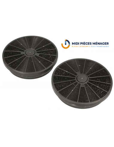 2 Filtres à charbon type145 pour hotte aspirante 484000008780