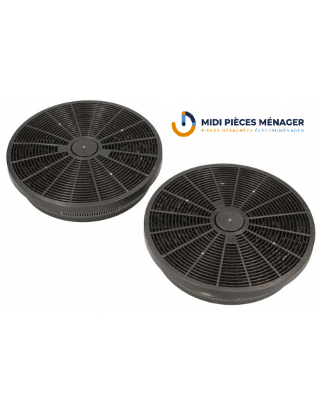 2 Filtres à charbon type145 pour hotte aspirante 484000008780