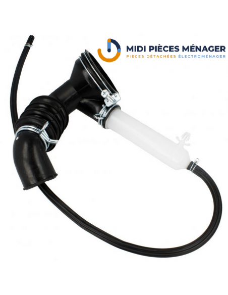 34010666 DURITE CUVE POMPE + CHAMBRE + TUYAU POUR LAVE LINGE