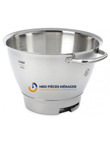 KAT711SS - bol inox robot chef titanium KVC73...